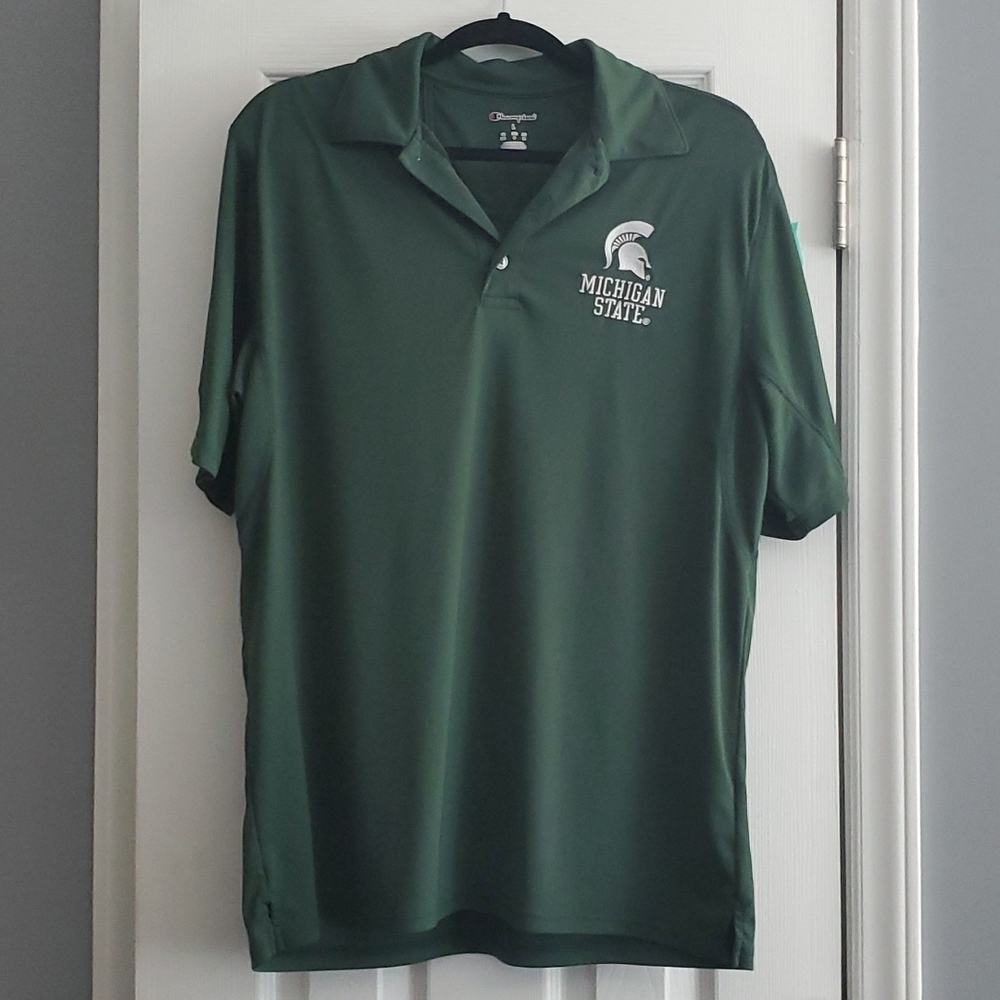Michigan State Spartans polo size Large
